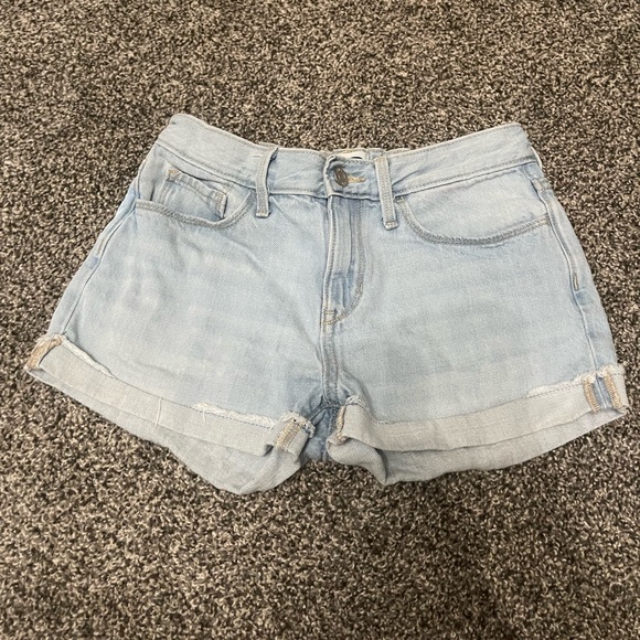 Old Navy Light Blue Denim Shorts 14 Girl’s - Picture 1 of 9